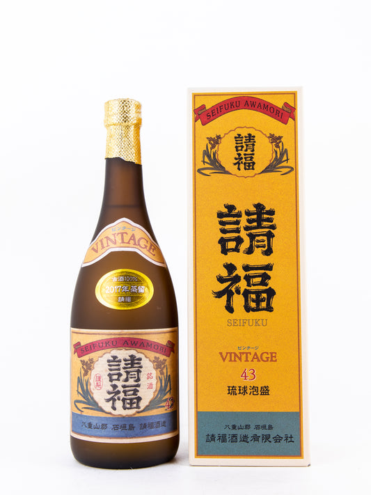 SEIFUKU - "Vintage" 43% Awamori
